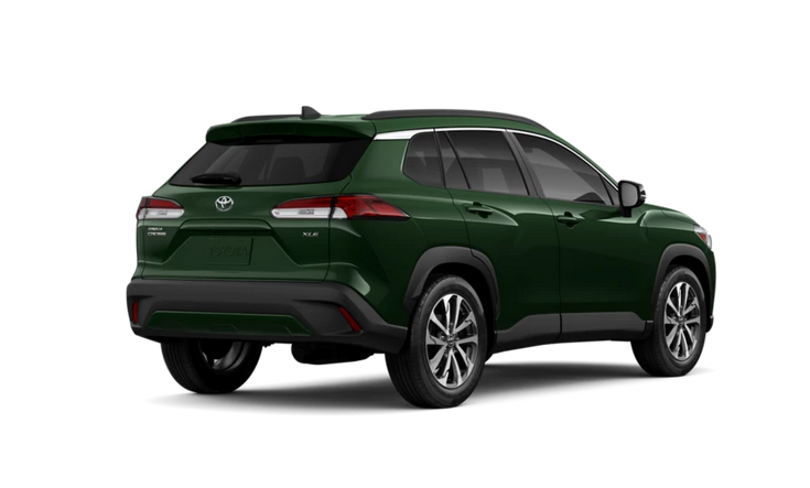 2025 Toyota Cross back